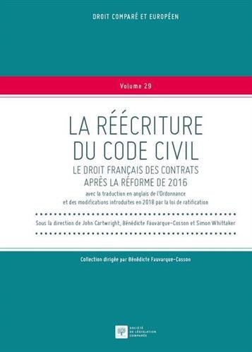 La réécriture du Code civil