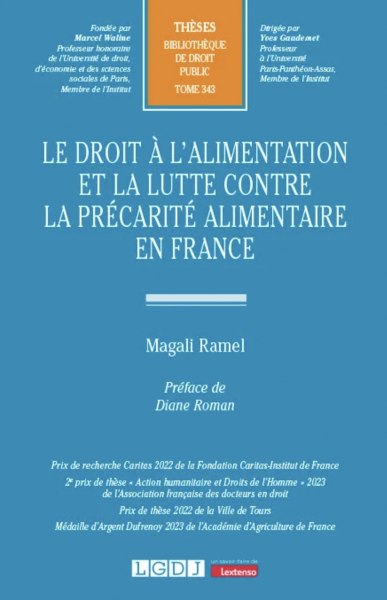 Le droit à l'alimentation et la lutte contre la précarité alimentaire en France