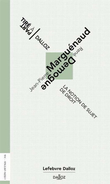 La notion de sujet de droit