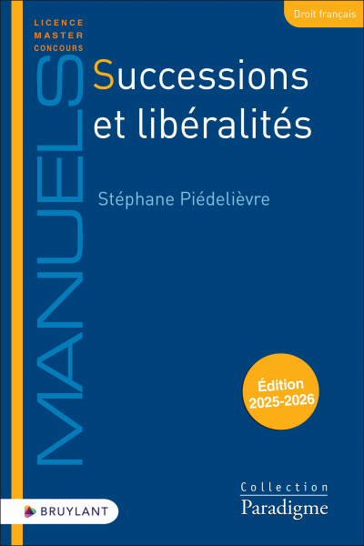 Successions et libéralités
