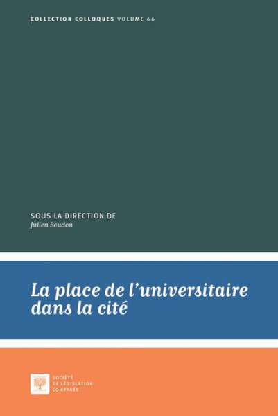 La place de l'universitaire dans la cité