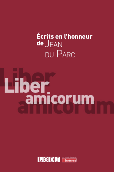 Écrits en l'honneur de Jean Du Parc