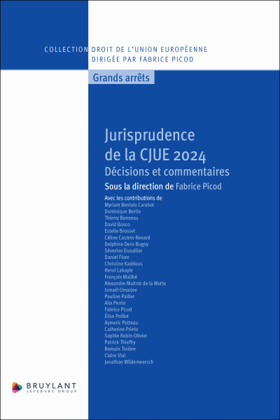 Jurisprudence de la CJUE 2024