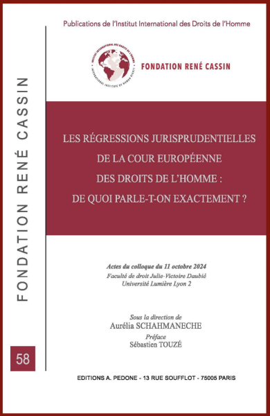Les régressions jurdisprudentielles de la Cour européenne des droits de l’Homme : de quoi parle-t-on exactement ?