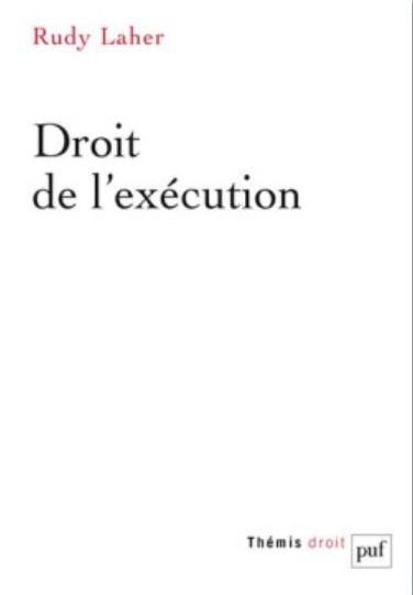 Droit de l'exécution