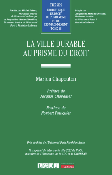 La ville durable au prisme du droit