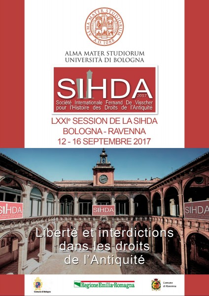 Liberté et interdictions dans les droits de l’Antiquité - Freedom and…