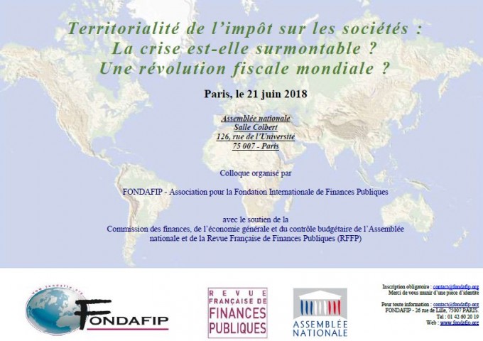 Territorialité de l’impôt sur les sociétés : La crise est-elle surmon…