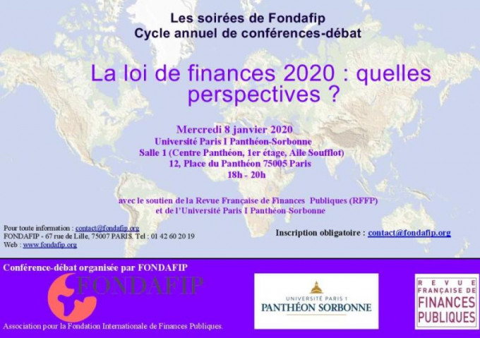 La loi de finances 2020 : quelles perspectives ?