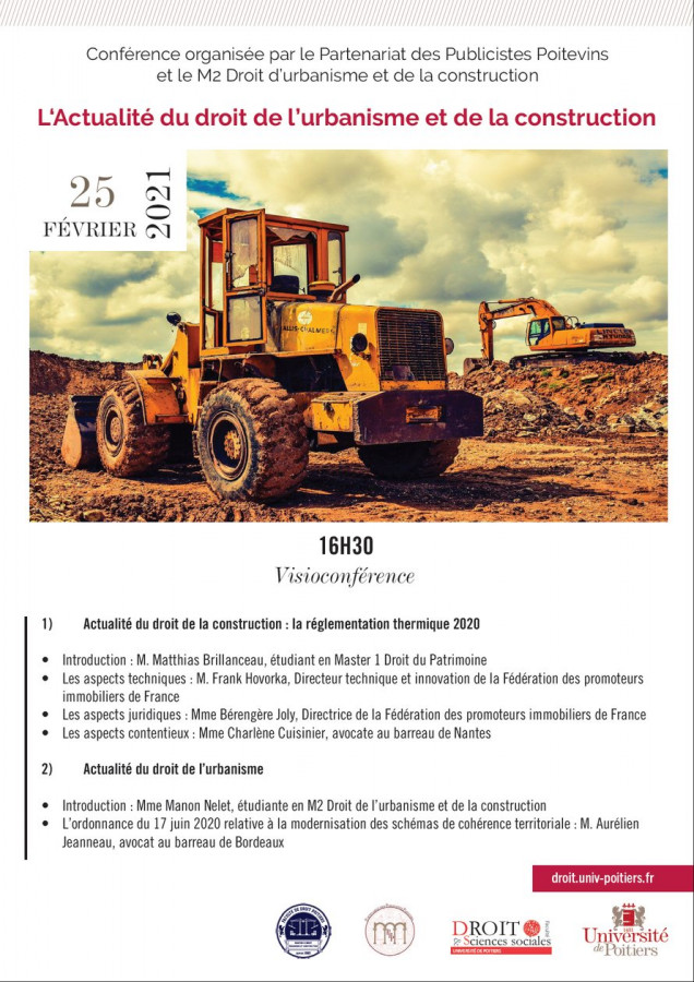 L’Actualité du droit de l’urbanisme et de la construction