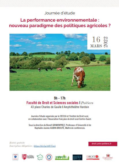 La performance environnementale : nouveau paradigme des politiques ag…