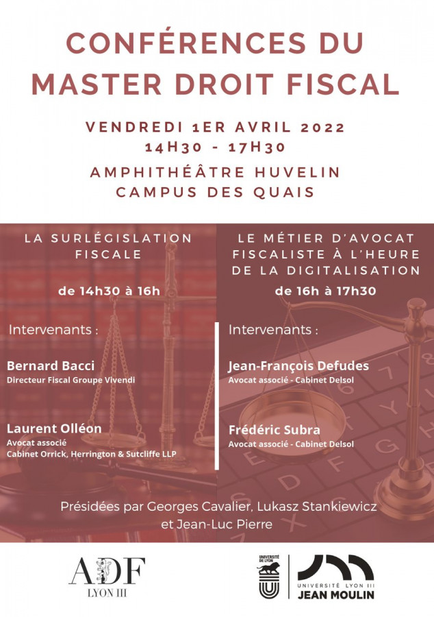 La surlégislation fiscale / Le métier d'avocat fiscaliste à l'heure de la digitalisation
