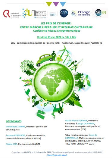Les prix de l'énergie : entre marché libéralisé et régulation tarifaire