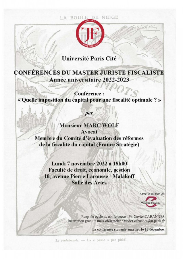 Quelle imposition du capital pour une fiscalité optimale ?