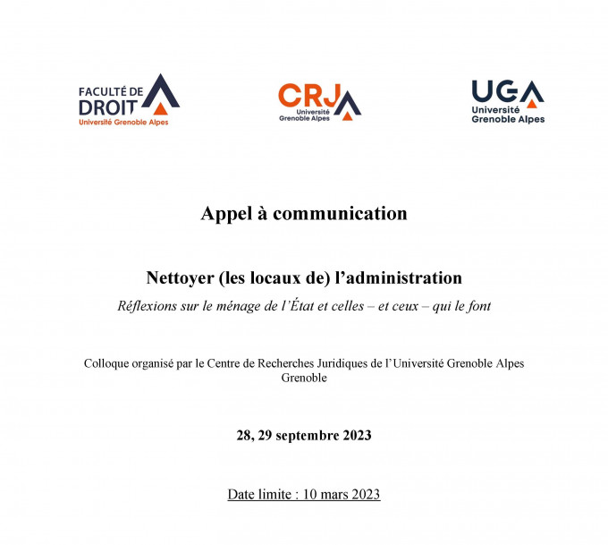 Nettoyer (les locaux de) l’administration. Réflexions sur le ménage de l’État et celles – et ceux – qui le font