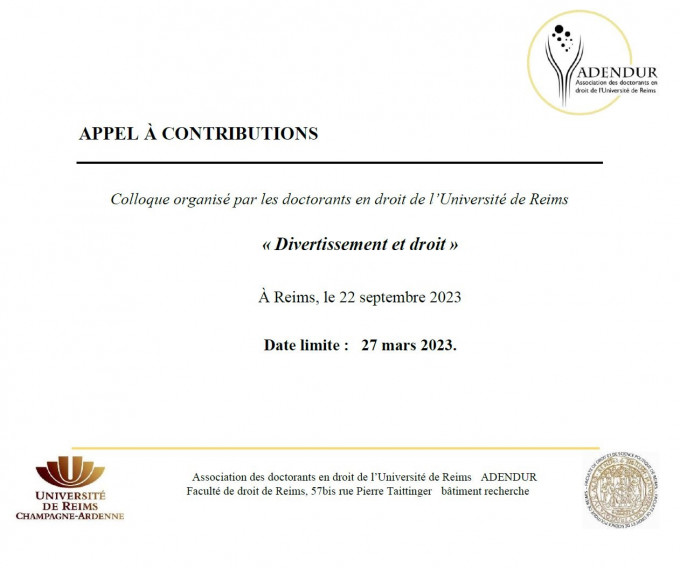 Divertissement et droit