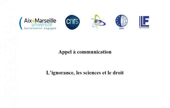 L’ignorance, les sciences et le droit