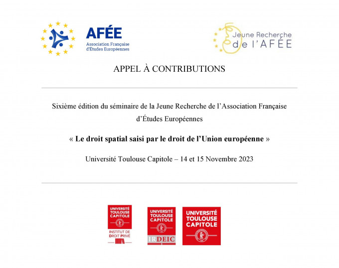 Le droit spatial saisi par le droit de l’Union européenne