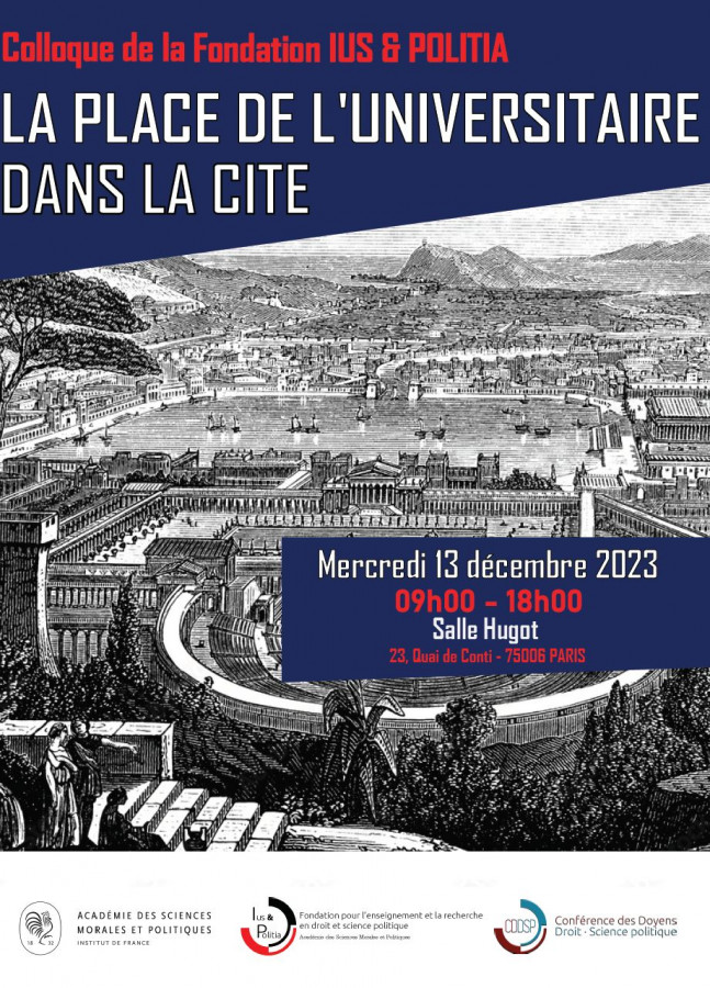 La place de l’universitaire dans la Cité