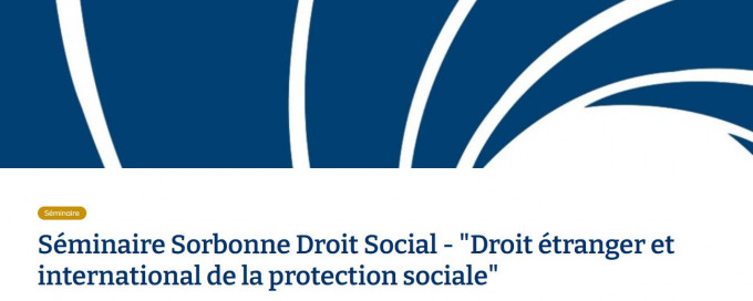 Droit étranger et international de la protection sociale