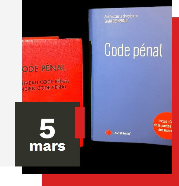 Le code pénal de 1994 – 30 ans d’application et d’évolutions