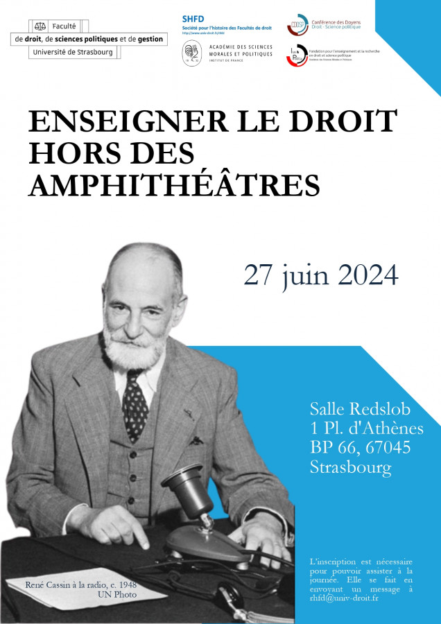 Enseigner le droit hors des amphithéâtres