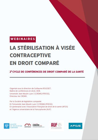 La stérilisation à visée contraceptive en droit comparé