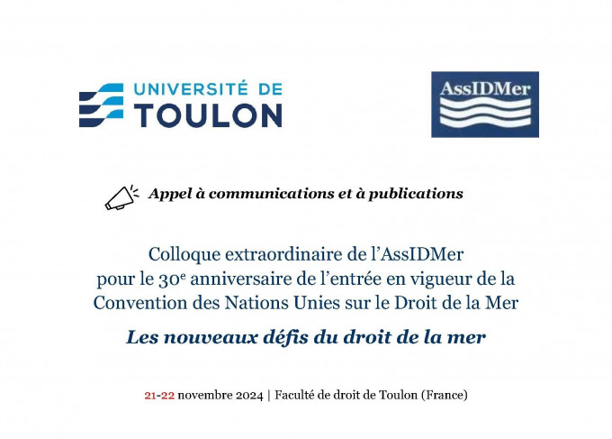 Les nouveaux défis du droit de la mer