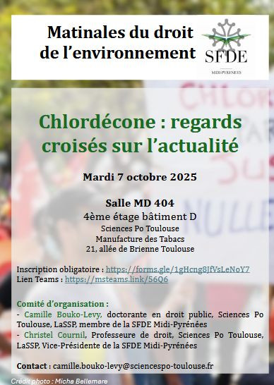Chlordécone : regards croisés sur l’actualité