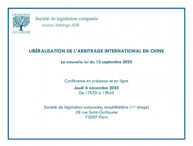 Libéralisation de l’arbitrage international en Chine