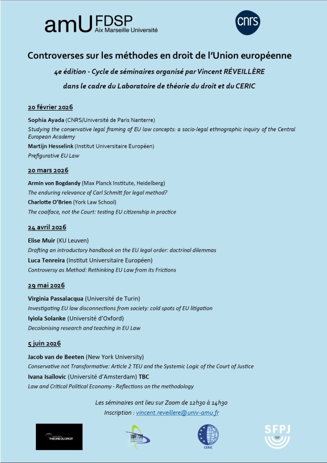 Controverses sur les méthodes en droit de l’UE