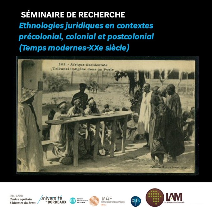 Ethnologies juridiques en contextes précolonial, colonial et postcolo…