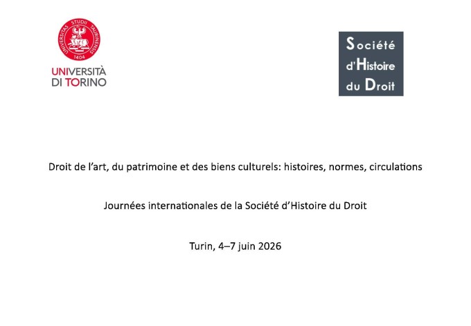 Droit de l’art, du patrimoine et des biens culturels: histoires, normes, circulations