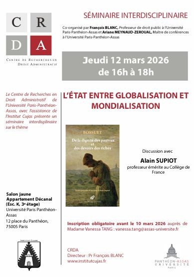 L'État entre globalisation et mondialisation