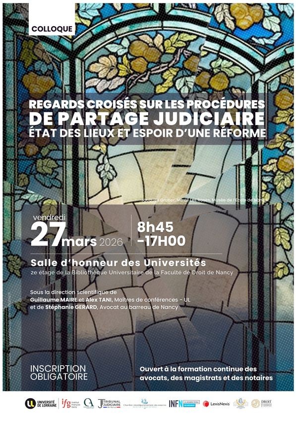 Regards croisés sur les procédures de partage judiciaire