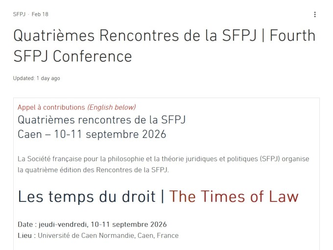 Les temps du droit