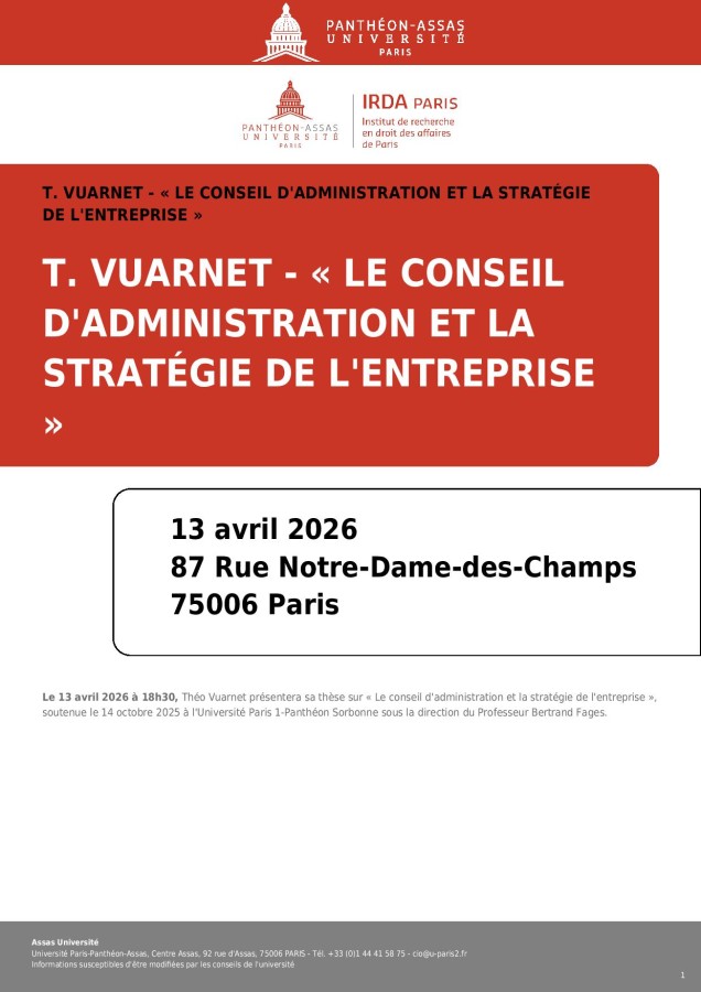 Le conseil d'administration et la stratégie de l'entreprise
