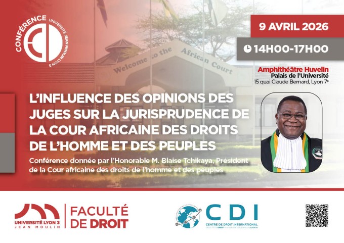L'influence des opinions des juges sur la jurisprudence de la Cour Africaine des Droits de l'Homme et des Peuples