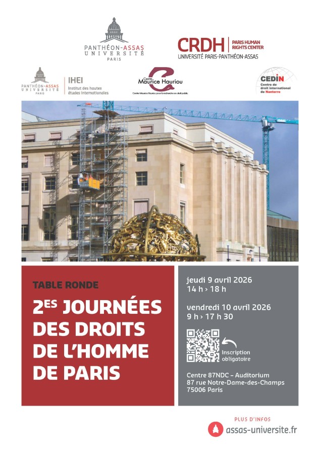 Deuxièmes journées des droits de l'homme de Paris