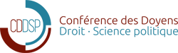 Conference des Doyens de droit et science politique
